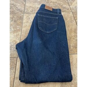 Vintage Lee Original Jeans High Waist Tapered Women's Size 16M USA  33x 31.5